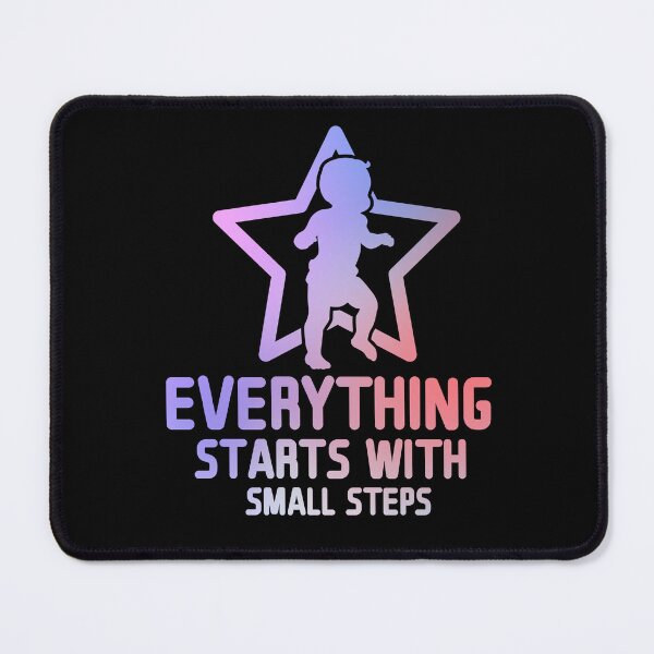 Item preview, Everything Start with Small Step designed and sold by Andantino.