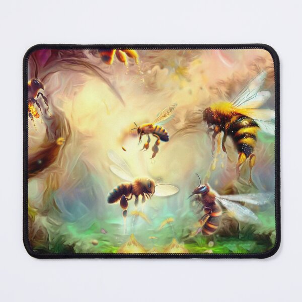 Item preview, Abejas en el paraíso del polen designed and sold by veibone.