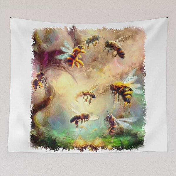 Item preview, Bees in Pollen Paradise designed and sold by veibone.
