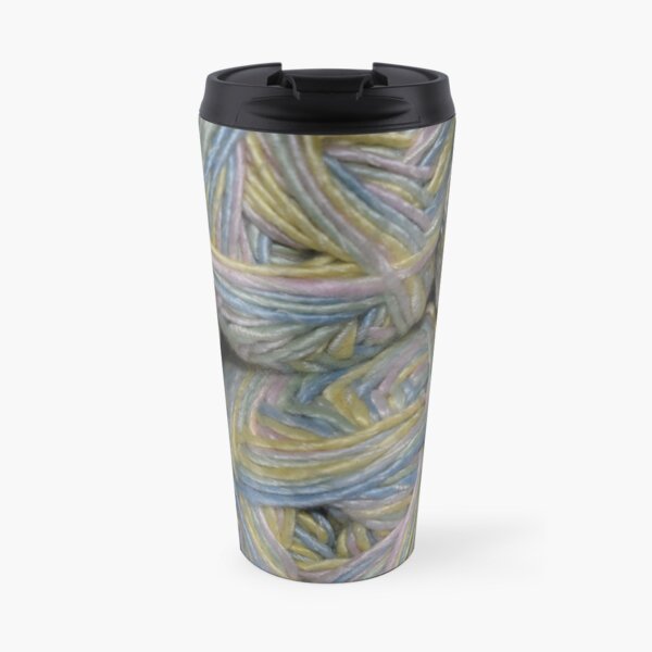 Bundles of Pastel Yarn Travel Mug