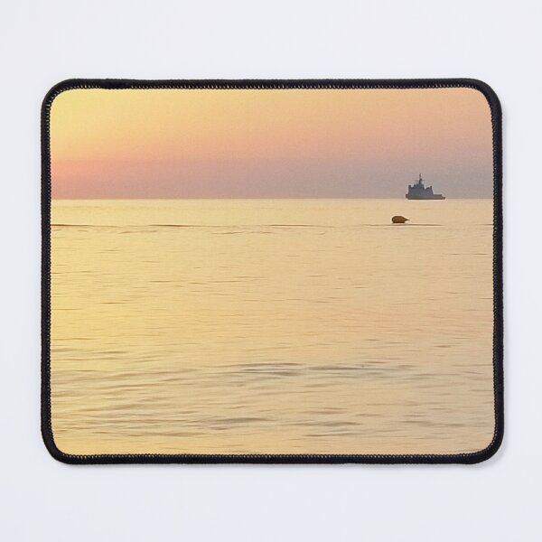 Item preview, Tranquility Beach: Sunset Boat Journey designed and sold by Zakrytos ★★★★★.