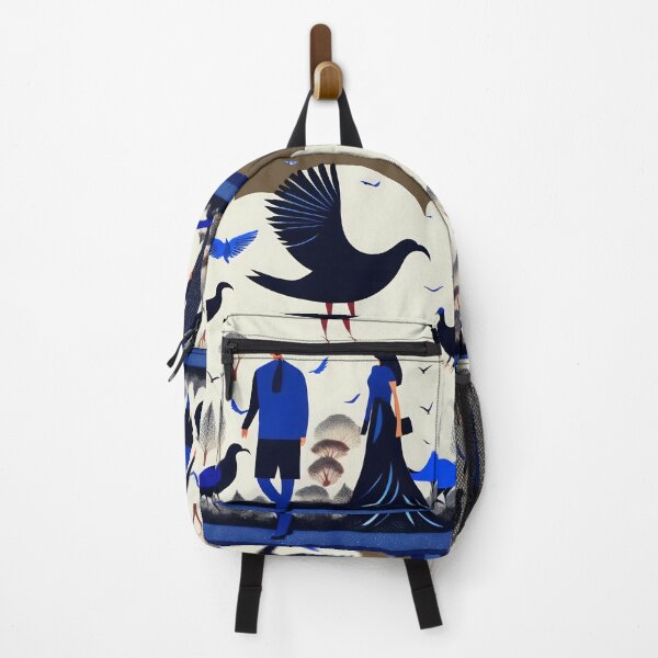 Item preview, Elegant symbiosis: artful encounters between man and bird designed and sold by NDArtistShop.