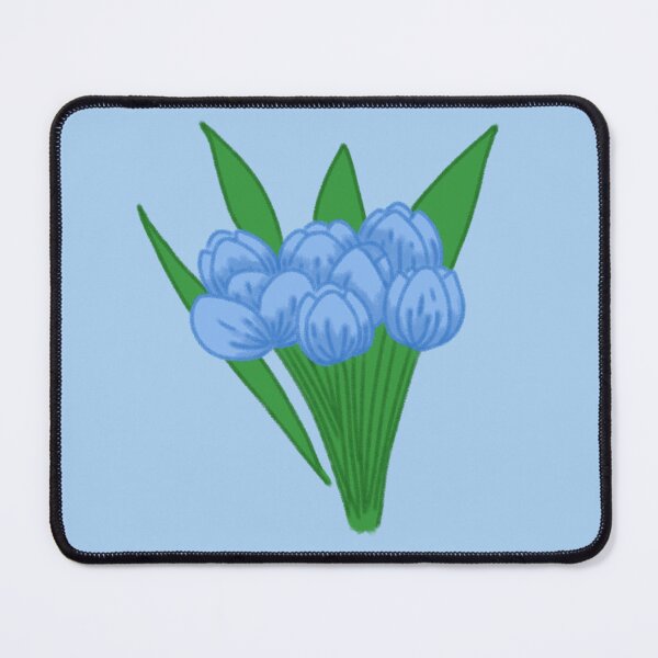 Aperçu de l'œuvre Tulipe bleue créée et vendue par RabbitandMoon.