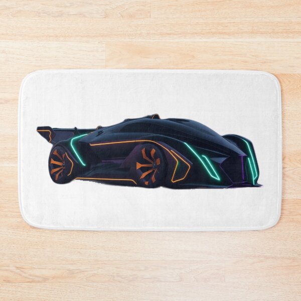 Item preview, Neon Speed: A Futuristic Formula 1 Car in Vibrant Illumination designed and sold by RedArtG09.