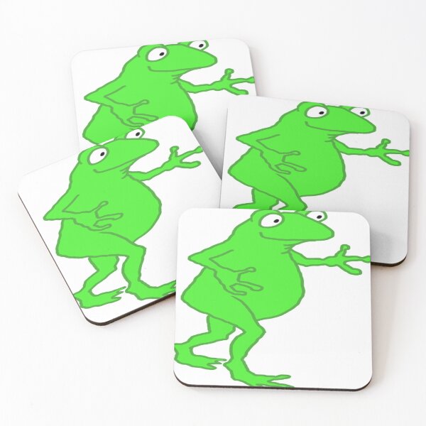 Item preview, big belly green frog crept walking designed and sold by Kuhic-Adr196.