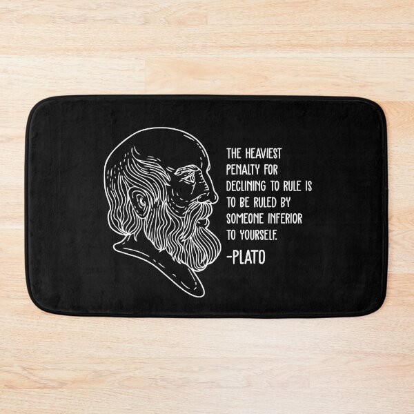 Item preview, Plato Wisdom Quotes - Penalty for Declining designed and sold by CMTees.