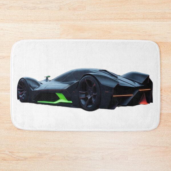 Item preview, Futuristic Racing: Sleek and Stylish Formula 1 Car in Neon Lights designed and sold by RedArtG09.