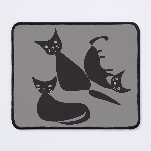 Item preview, Funny black cats  designed and sold by WildCartoons.