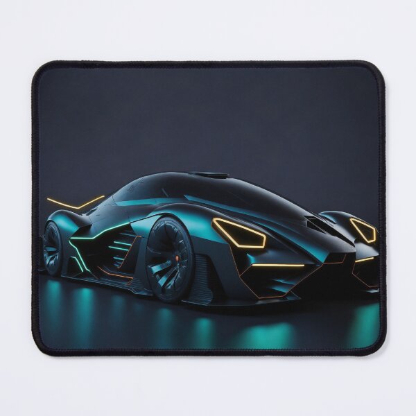 Item preview, Futuristic Racing: Sleek and Stylish Formula 1 Car in Neon Lights designed and sold by RedArtG09.