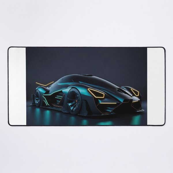 Item preview, Futuristic Racing: Sleek and Stylish Formula 1 Car in Neon Lights designed and sold by RedArtG09.