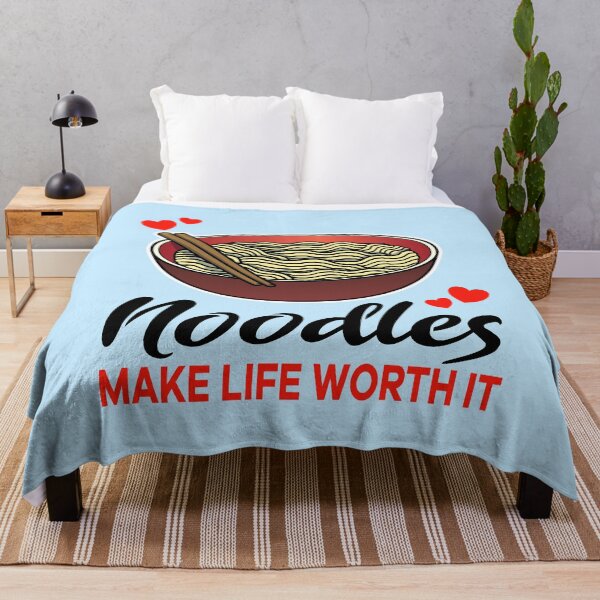 Artikelvorschau, Noodles make life worth it entworfen und verkauft von jonmlam.