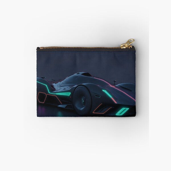 Item preview, Neon Power: The Futuristic Allure of a Formula 1 Car in White Ambiance designed and sold by RedArtG09.