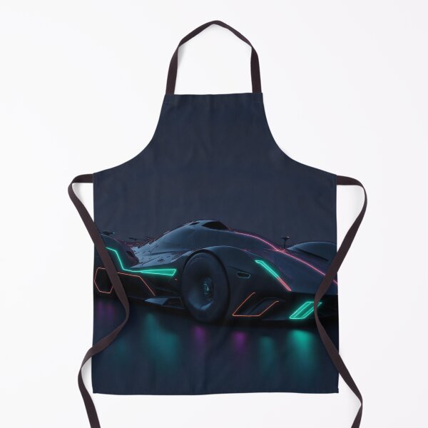 Item preview, Neon Power: The Futuristic Allure of a Formula 1 Car in White Ambiance designed and sold by RedArtG09.