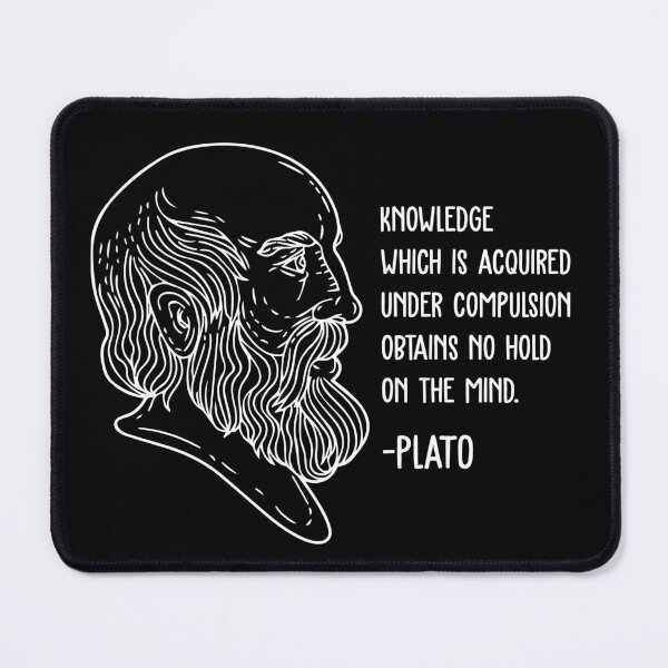 Item preview, Plato Wisdom Quotes - Knowledge designed and sold by CMTees.