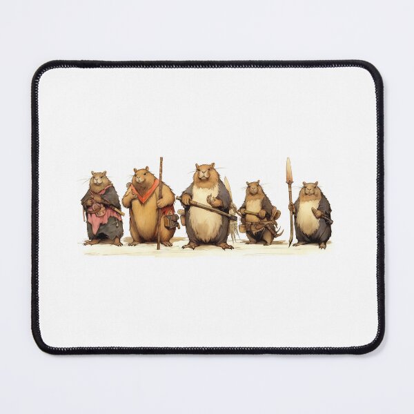 Item preview, Warrior Capybaras designed and sold by PulseOfPrint.