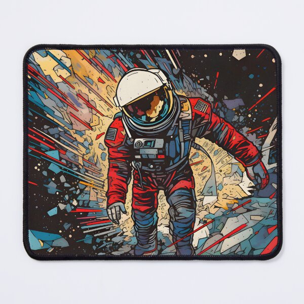 Item preview, The astronaut and the meteor shower designed and sold by Monkey-Bar.