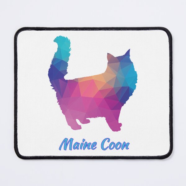 Item preview, Colorful Maine Coon cat designed and sold by Thirdsun.