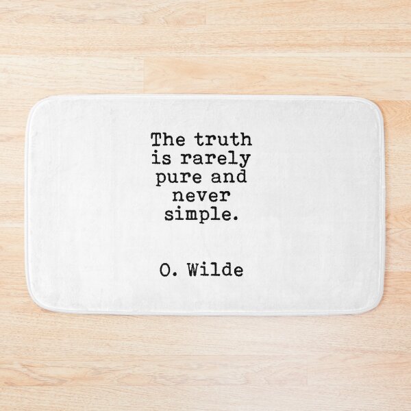 Item preview, Oscar Wilde Quote designed and sold by Clas6.