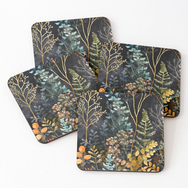 Item preview, Abstract Herbal print designed and sold by Red Witch Art.