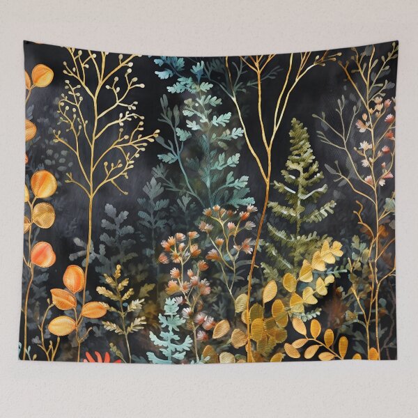 Item preview, Abstract Herbal print designed and sold by Red Witch Art.