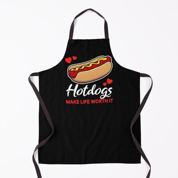 Item preview, Hotdogs make life worth it saying designed and sold by jonmlam.