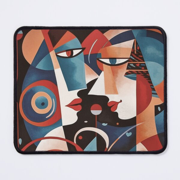 Aperçu de l'œuvre Universal Lovers With Candy Apple Peinture abstraite créée et vendue par BluePlanet.