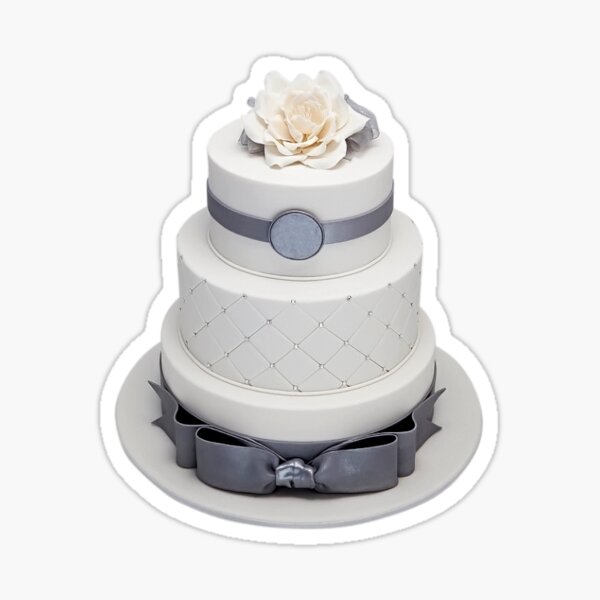 Cake of wedding symbol Sticker