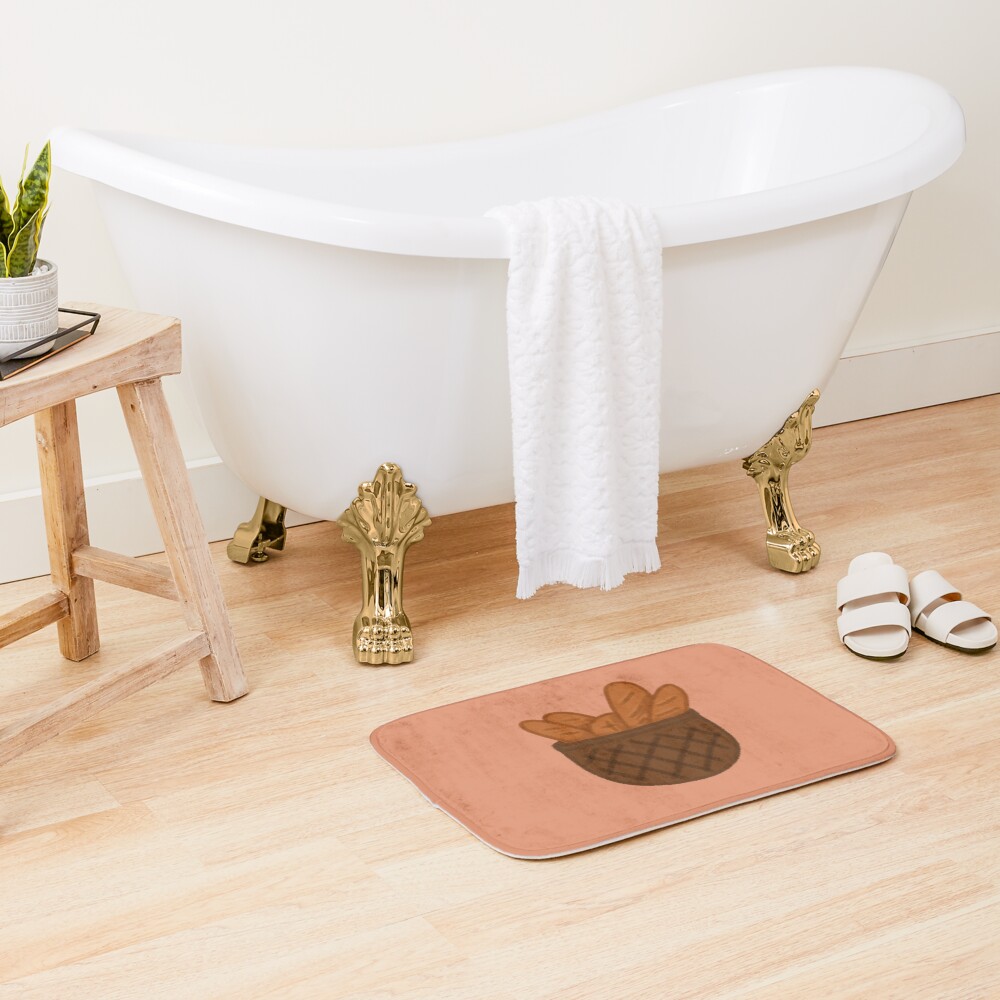 Item preview, Bath Mat designed and sold by RabbitandMoon.