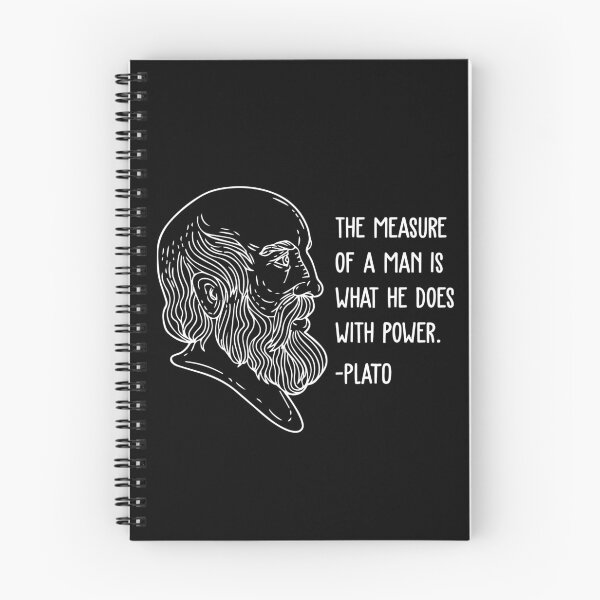 Item preview, Plato Wisdom Quotes - The Measure of a Man designed and sold by CMTees.