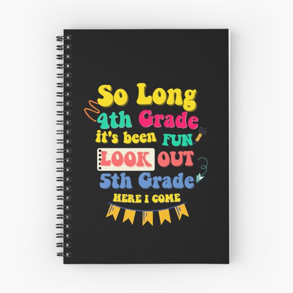 Item preview, So Long 4th Grade 5th Grade Here I Come kids Graduation T-Shirt designed and sold by zakibenj.