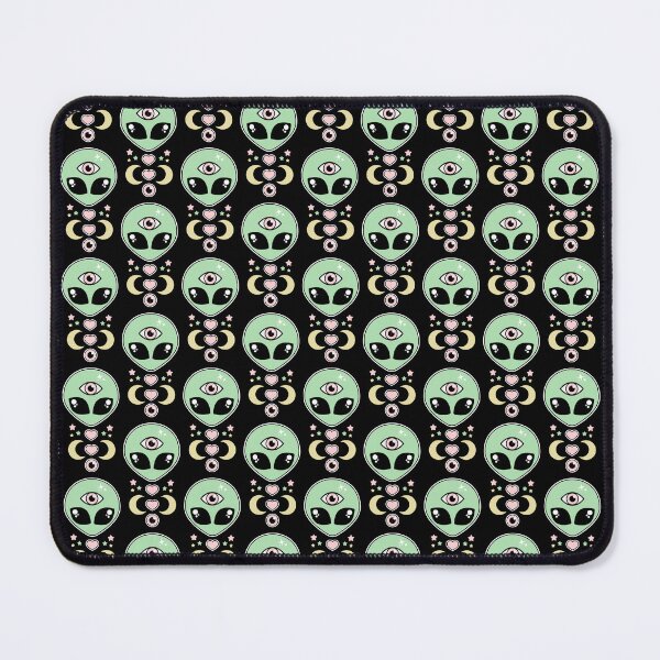 Item preview, Kawaii Alien Pattern designed and sold by sasyall.