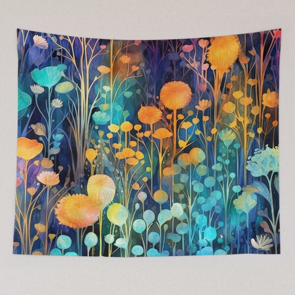 Item preview, Abstract Herbal print 3 designed and sold by Red Witch Art.