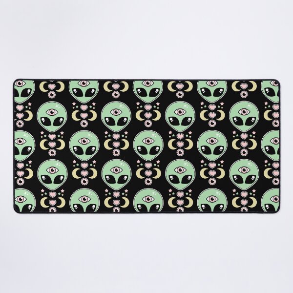 Item preview, Kawaii Alien Pattern designed and sold by sasyall.