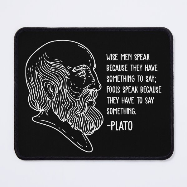 Item preview, Plato Wisdom Quotes - Wise Men Speak designed and sold by CMTees.