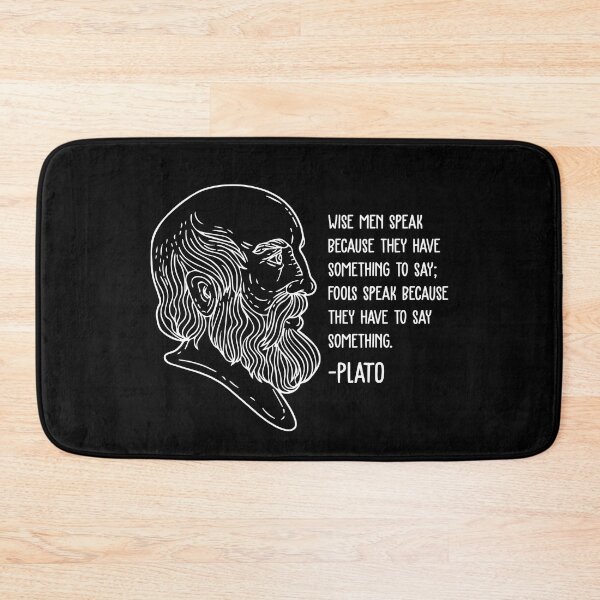 Item preview, Plato Wisdom Quotes - Wise Men Speak designed and sold by CMTees.
