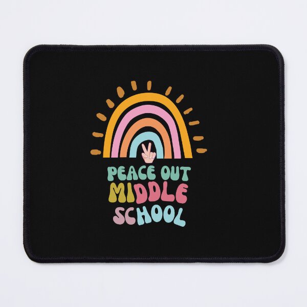 Item preview, Peace Out Middle School Groovy Graduation Last Day of School T-Shirt designed and sold by zakibenj.