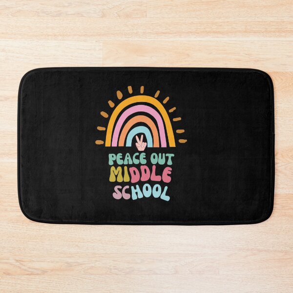 Item preview, Peace Out Middle School Groovy Graduation Last Day of School T-Shirt designed and sold by zakibenj.