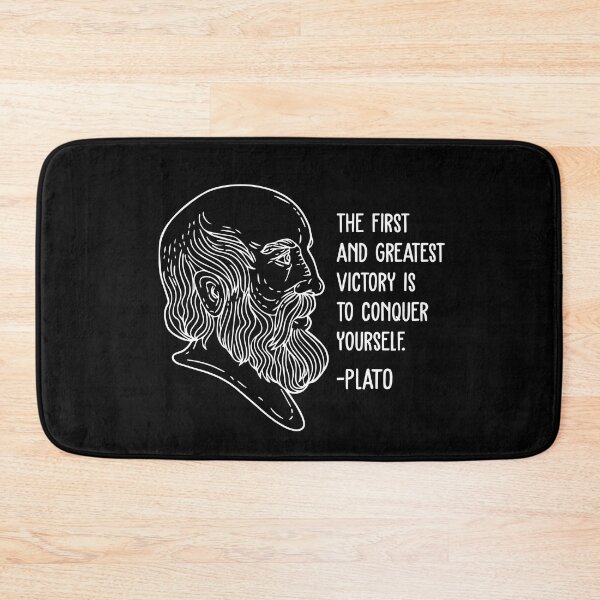 Item preview, Plato Wisdom Quotes - Conquer Yourself designed and sold by CMTees.