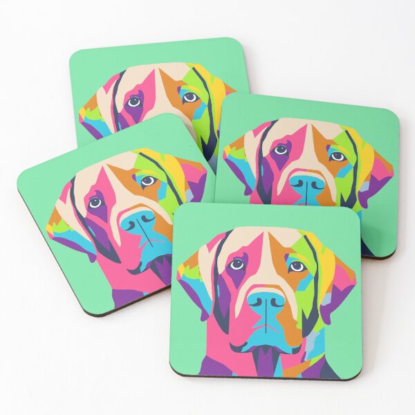 Item preview, Colourful labrador designed and sold by LivelyLoks.