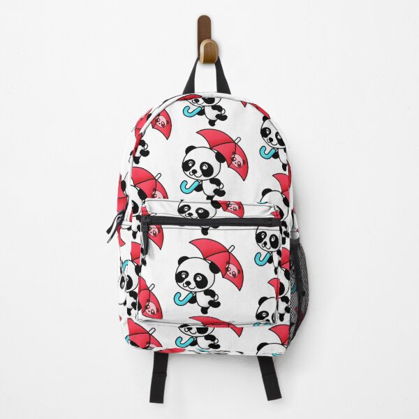 Item preview, Kawaii Panda With Umbrella Sticker designed and sold by Bunmigraphics .