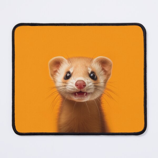 Item preview, Happy little ferret designed and sold by Don van der Zaan.