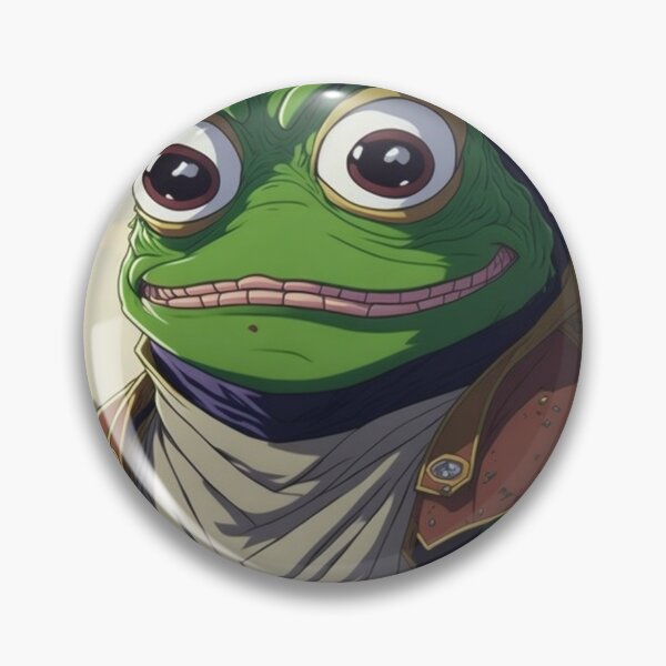 Item preview, Pepe as an anime character designed and sold by rednbluefire.