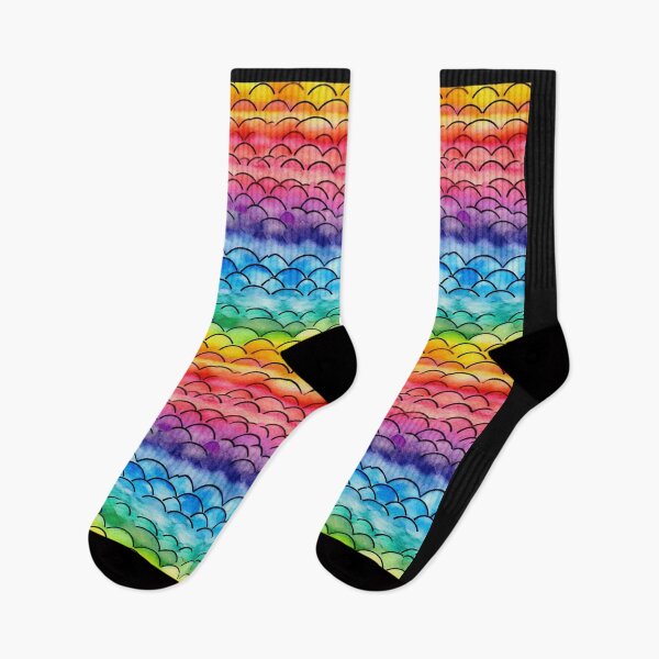 Item preview, Watercolor Rainbow Pattern designed and sold by Eolithic.