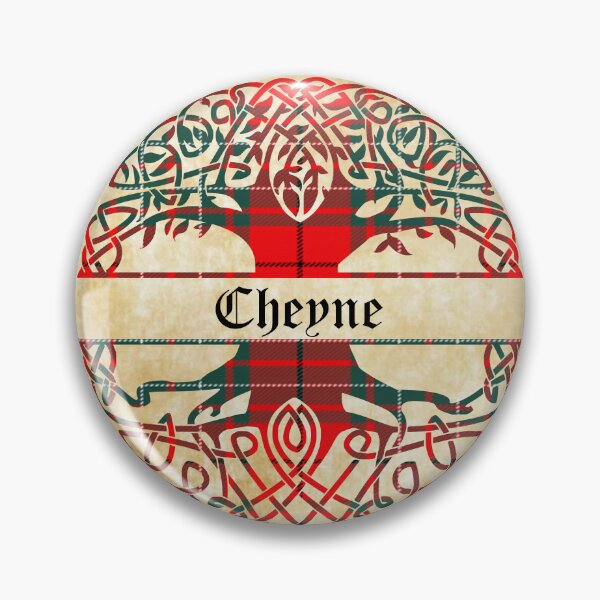 Item preview, Cheyne Tree of Life Clan Scottish Surname tartan designed and sold by BagTown Clans.