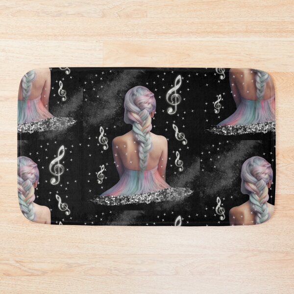 Item preview, BEAUTIFUL WOMAN WITH HER BACK TURNED WHO HAS HER HAIR BEAUTIFULLY  A BRAID  PASTEL COLORS GIFT designed and sold by MegaColor.