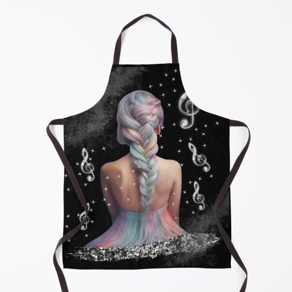 Item preview, BEAUTIFUL WOMAN WITH HER BACK TURNED WHO HAS HER HAIR BEAUTIFULLY  A BRAID  PASTEL COLORS GIFT designed and sold by MegaColor.
