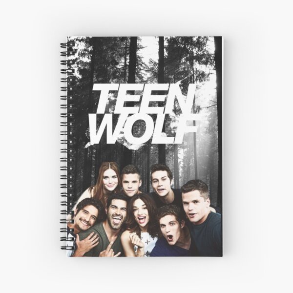 Teen Wolf - Logo et Cast Cahier à spirale