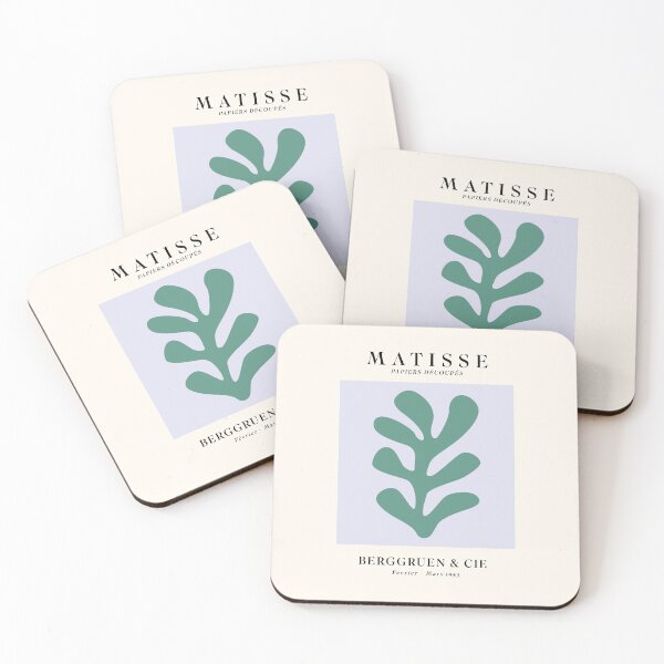 Item preview, Matisse Papiers Découpés Blue Green designed and sold by ahumbleconcept.