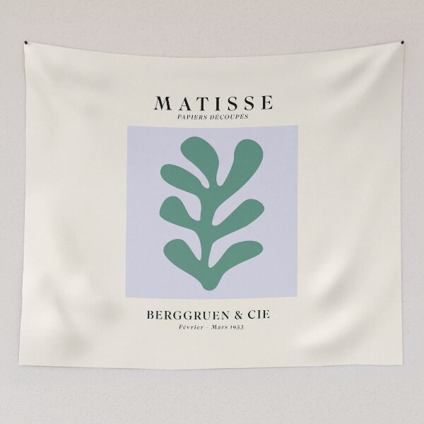Item preview, Matisse Papiers Découpés Blue Green designed and sold by ahumbleconcept.