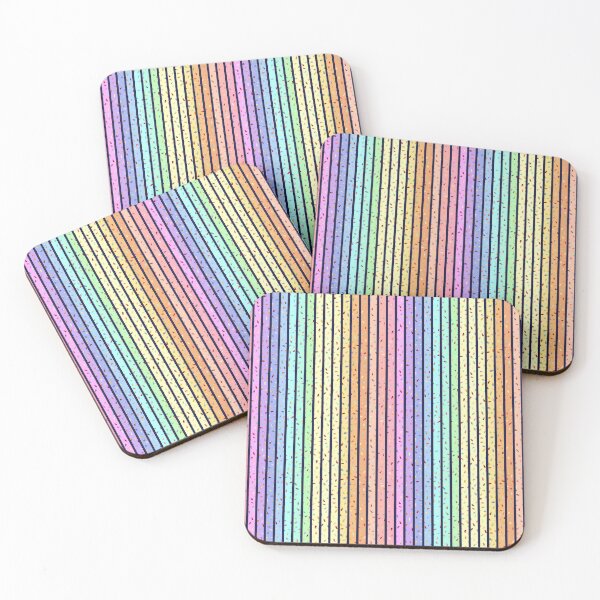 Item preview, Rainbow Sprinkle Stripes designed and sold by OranelloDesigns.
